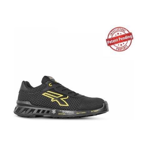 Scarpe Antinfortunistiche U Power Matt S3 Linea RedLeve Nero/Giallo 40