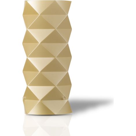 Lampada Da Scrivania-Ufficio Moderna Prisma Polilux ® New Gold 1 Luce E27 (1/2)