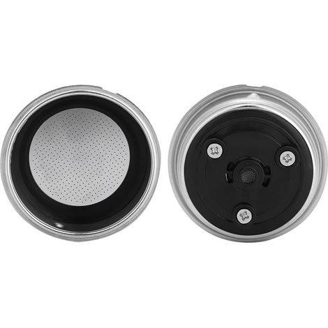 Accessoires pour machine à café, bol-filtre pour machine à café, filtre assemblé, amovible et lavable, double portion. (1/5)
