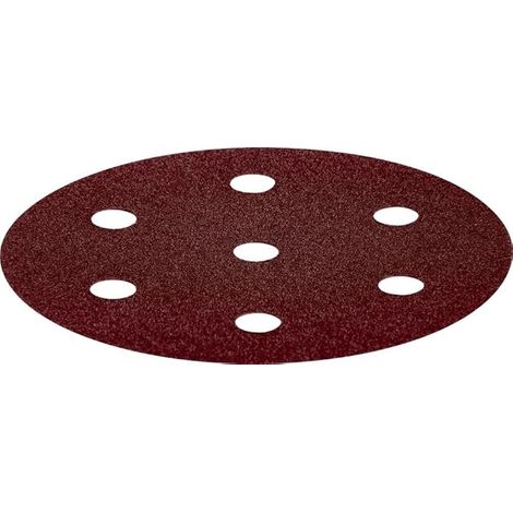 [JAMAIS UTILISE] Disque abrasif FESTOOL Rubin 2 STF D90/6 Ø90mm Grain 220 (50 pièces) - 499084
