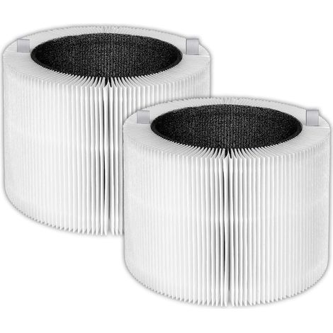 (2 Stück) Ersatzfilter für den Blue Pure 511i Max Luftreiniger, True HEPA H13 Filter, 2-in-1 Aktivkohlefilter, vergleichbar mit der Teilenummer F5MAX, weißer 511i Max Filter (1/5)