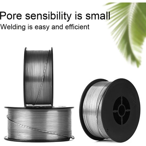 [JAMAIS UTILISÉ]Fil de soudage fourré autoprotégé, accessoires de soudage MIG pour brasage 0,8/1,0/1,2 mm (1/3)