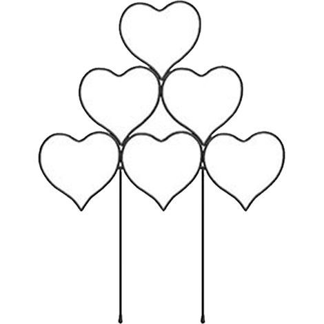 Support pour plantes d'intérieur, idéal pour les plantes grimpantes, support de jardin empilable, support pour plantes en pot, petit support pour plantes d'intérieur, support pour lierre et fleurs. (1/5)