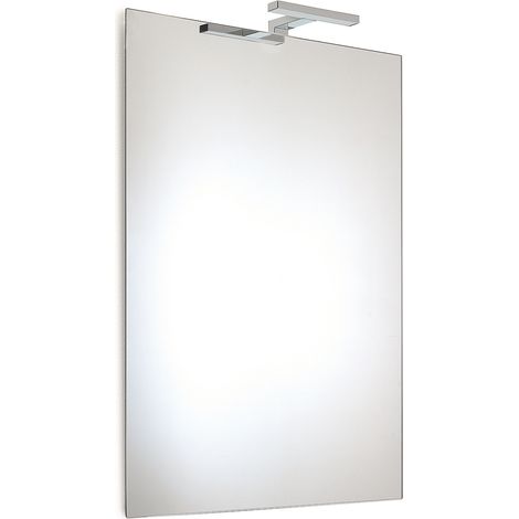GEDY William specchio filo lucido 80X60 con lampada led codice prod: 000025560000001 (1/2)