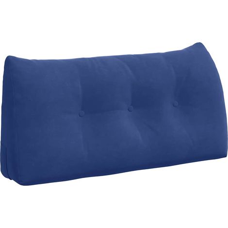 Back Pillow Police Blue 100 x 24 x 50 cm Velvet vidaXL