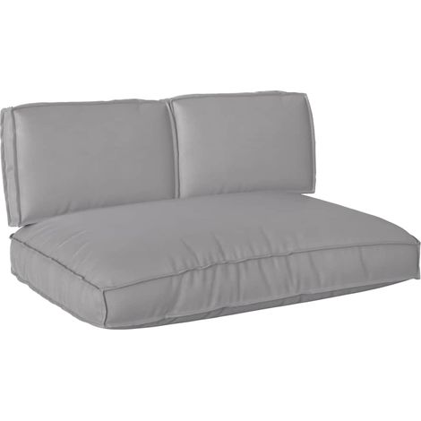 Set di Cuscini 3 pcs Grigio Tessuto Oxford vidaXL (1/5)