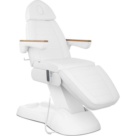 Sillón estético sintético regulable profesional blanco 140001659