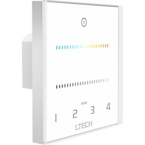 Panneau tactile sans fil LTECH ECT2, température de couleur 0-10 V