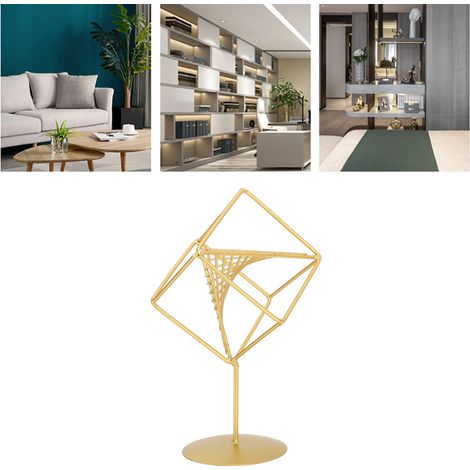 Abstrakte und kreative Metallornamente für die individuelle Inneneinrichtung: Wohnzimmer, Schlafzimmer, Büro, Ausstellungsraum. (1/5)