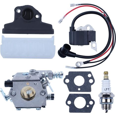 Kit carburateur bobine d'allumage filtre à air pour Stihl MS210 MS230 MS250 021 023 025 tronçonneuse Walbro WT 286, Zama C1Q-S11E carburateur (1/5)