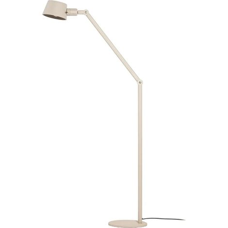 [GEBRAUCHT] B-Ware Lucande Stehleuchte Standleuchte Silka Leuchte Beige Metall Verstellbar E27 Led