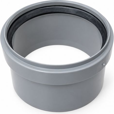Raccordo di Passaggio Pppvc Aumento F 100 PVC C Guarn. x M 110 PP Made (1/3)