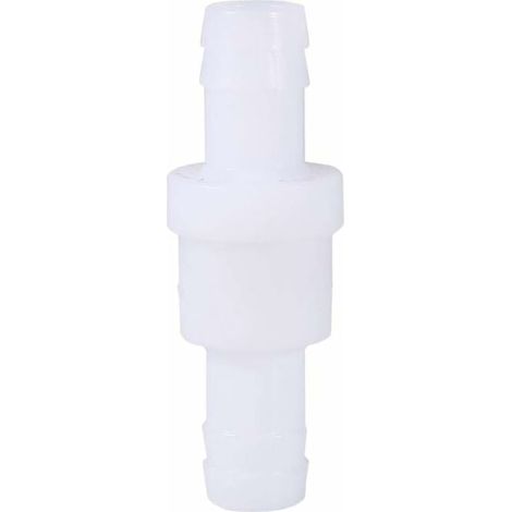 Clapet anti-reflux intégré en plastique 12 mm pour eau, carburant, liquides et air, raccord universel étanche (1/5)