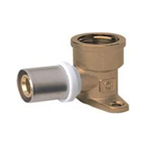 RACCORDO FEMMINA CON FLANGIA IBP A PRESSARE PER MULTISTRATO Misura: 1/2x16 -CONF