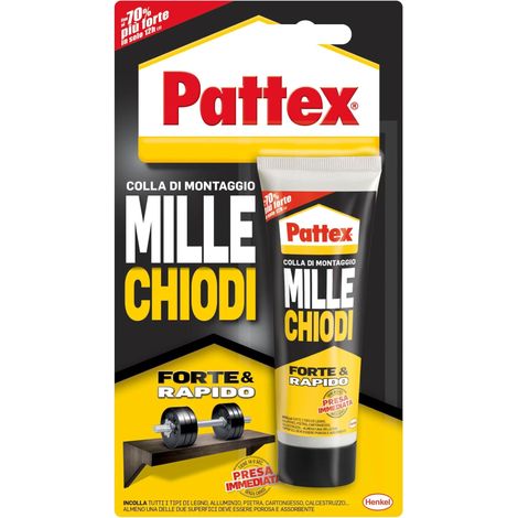Colla di Montaggio Millechiodi 100 Gr Pattex in Blister (1/5)