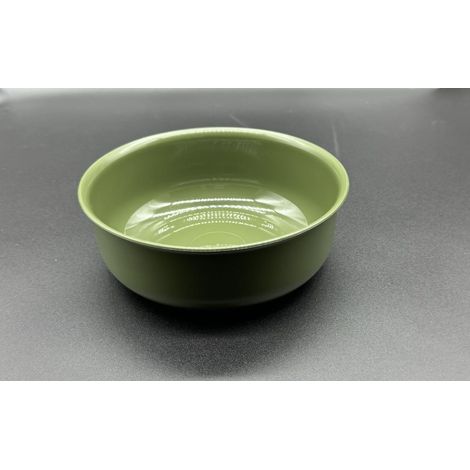 Vaisselle en plastique réutilisable Vert olive 750 ml (1/3)