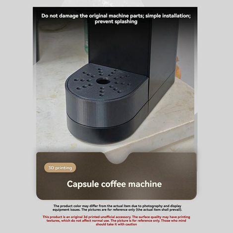 1 piece. Colour: Black. Material: PLA. Compatible with the Keurig K-MINI capsule coffee machine. (1/5)