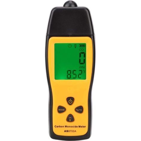 Portable Carbon Monoxide Meter, Carbon Monoxide Monitor, Carbon Gas Analyzer, Portable CO Gas Tester, 135 x 47 x 25 mm (1/4)