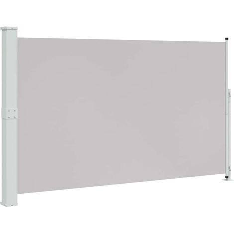 Maison Exclusive - Seitenmarkise Ausziehbar 180x314 cm Grau (1/5)