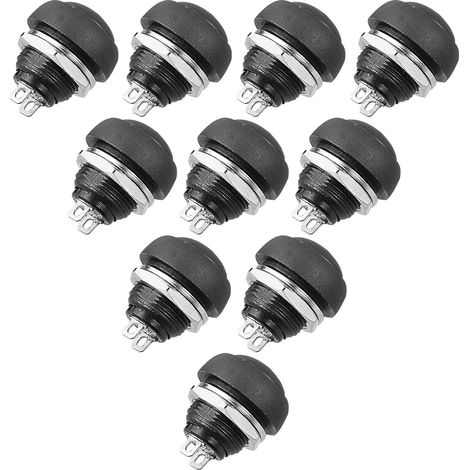 Bouton-poussoir Étanche Rond 10 Pièces pour Équipement Électronique (1/5)