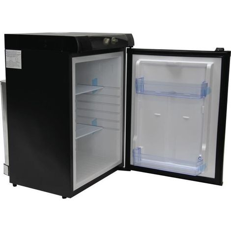 Réfrigérateur à absorption 40L – 220V et gaz – Système de verrouillage de porte – Pour camping-car et extérieur (1/6)