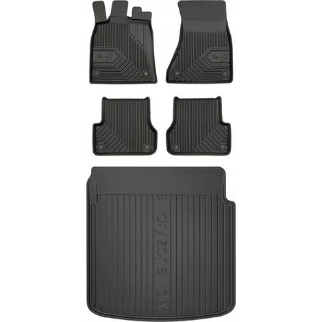 SET 77 Alfombrillas de goma y alfombrilla AUDI A7 C7 Sportback 2010-2018 (1/5)