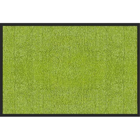 Tapis de Porte Paillasson d'entrée Rhin Vert vitron 120 x 600 cm