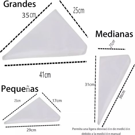 300 transparente Einweg-Spritzbeutel aus dickem PO-Material für Kuchen, Sahne, Marmelade, Schokolade und Backutensilien (1/5)
