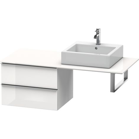 Duravit Happy D.2 Base armadio per console Happy D.2 6843, 600 mm, 2 cassettiera, Colore (anteriore/corpo): quercia cashmere impiallacciato in vero legno - H2684301111 (1/2)