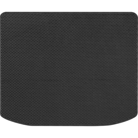 Alfombrilla de maletero de EVA para Mitsubishi ASX II Crossover (2010-2022), diseño de panal de abeja - NEGRO (1/5)