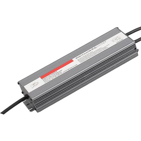 Protection optimale - Transformateur LED étanche 230 V/24 V avec protection contre les surcharges pour diverses applications basse tension (150 W) (1/5)