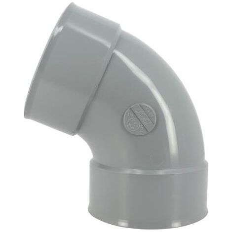 Winkelstück pvc 67°30 FF: 140