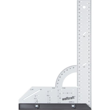 WOLFCRAFT ESCUADRA UNIVERSAL 300 mm.