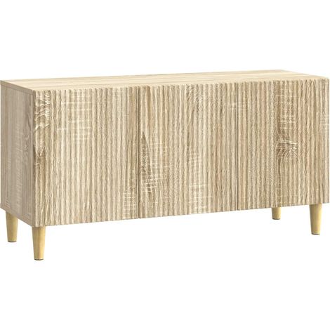 vidaXL  TV Cabinet  Sonoma Oak 99 x 34.5 x 50 cm Engineered Wood