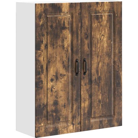Maison Exclusive - Panneau de lave-vaisselle Kalmar Chêne fumé 80 x 31 x 100 cm (1/5)
