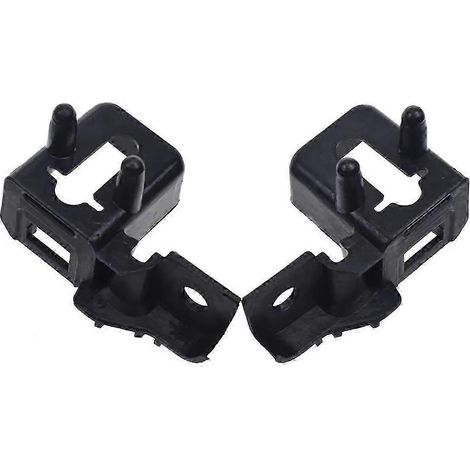 Kit de soporte de montaje de faro izquierdo y derecho y tope de parachoques del capó DS7Z16758D, DS73-16K808-AA para Ford Fusi Edition 0716 (1/4)
