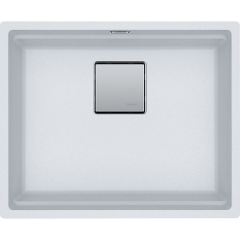 Evier Franke Kubus 2.0 Pro Fragranite KNG110-52 - Blanc Artic (Moucheté) - Vidage : Automatique