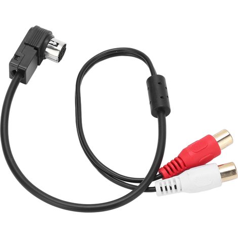 Adaptateur de câble audio RCA AUX IN pour autoradio Alpine KCA121B Ainet Player 9887 105 117 9855 (1/5)
