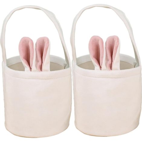 en tissu réutilisables avec oreilles de lapin pour bonbons (1/5)