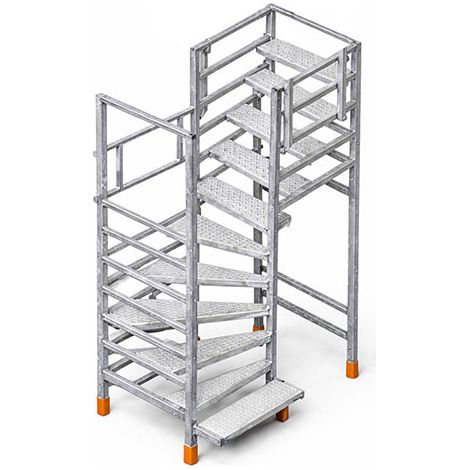 System-Rohbautreppe - zu erreichende Höhe 2.30 à 2.60m - 858000/LB