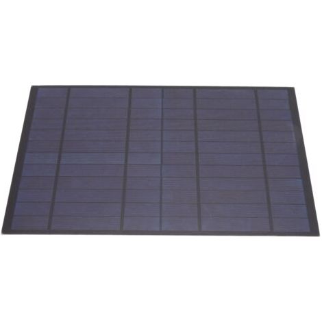 6V 10W Panneau Solaire Polycristallin Silicium 1660mA Chargeur Solaire Plaque pour Camping Randonnée Alpinisme