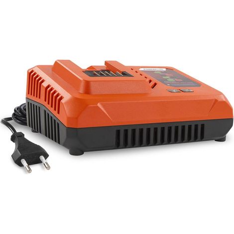 Chargeur de Batterie Dual Power 4 A POWDP9051 - pour Batteries de 20 V et 2x20 V - Outils de Bricolage sans Fil de 20 V et 40 V - Plateforme de Batterie (1/6)