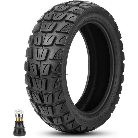 10x2.75-6.5 Schlauchloser Offroad-Reifen für Kukirin G2 Master Elektroroller, 10x2.75-6.5 All-Terrain-Schlauchlosreifen, 10-Zoll-Schlauchlosreifen mit Ventil, verschleißfest und rutschfest, 1 Stück (1/5)