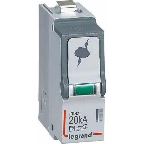 Cassette de remplacement parafoudre Type 2 20kA Legrand - LEG412297