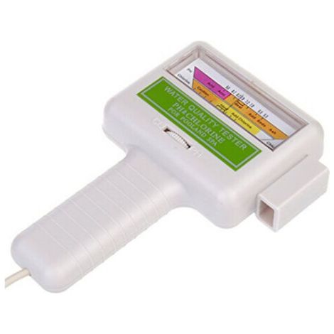 Pair Testeur de la qualité de l'eau PC-101 Decteur de chlore PC-101 Ph CL2 avec testeur grand pour la piscine SPA Mesure (1/4)