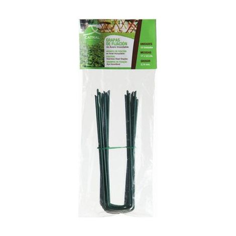 GRAPA FIJACION ACERO INOX PACK 10 UDS (1/4)