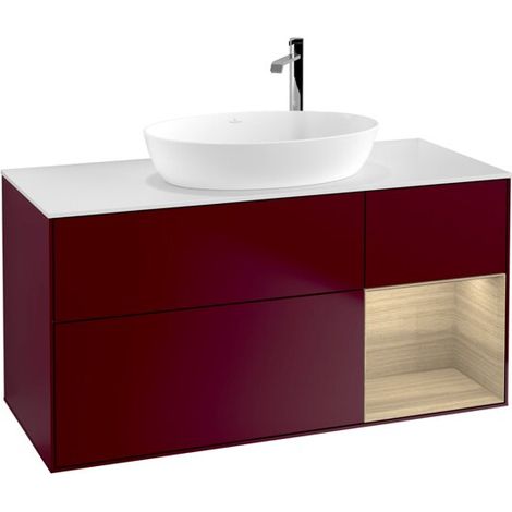 Villeroy & Boch F951PCHB Meuble sous lavabo Finion F95 (1/2)