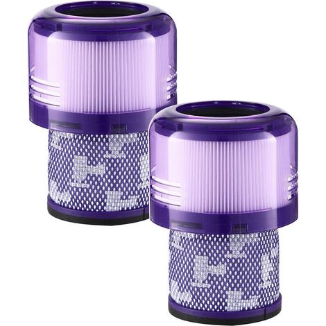 2 Filtres pour DysonV11, pour Dyson V11 Absolute Extra Pro Animal Torque Drive Motorhead V15 Detect SV14 SV17 SV22, Replacement Part  970013-02 & 97001302