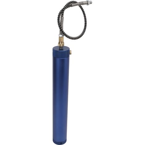 Hochdruck-Luftfilter aus Aluminiumlegierung (4500 psi), 340 mm lang, 50 mm Außendurchmesser, blau, Öl-/Wasserabscheider für Kompressoren (1/5)