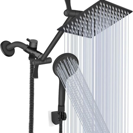 Set di doccetta in acciaio inox con spruzzatore, set da bagno multifunzionale (1/5)